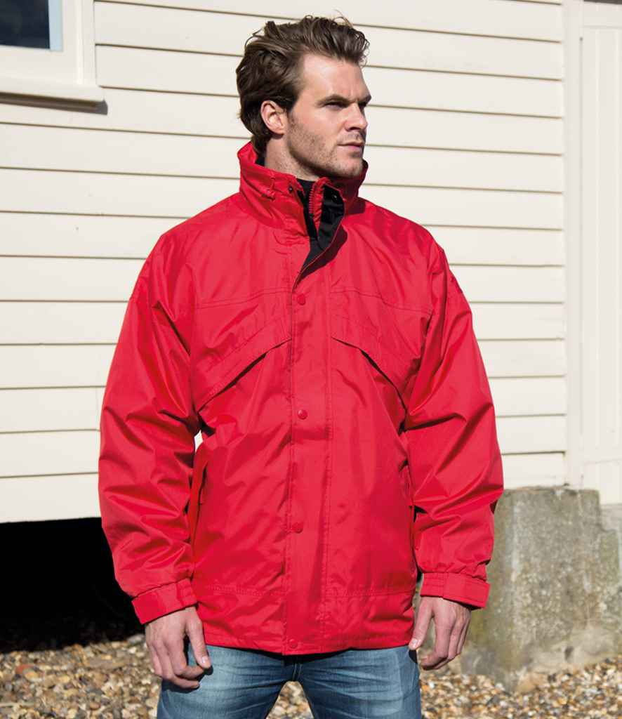 Result 3-in-1 Waterproof Zip and Clip Fleece Lined Jacket - PenCarrie